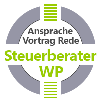 Ansprache, Vortrag, Rede, Coaching für Steuerberater Wirtschaftsprüfer Seminare und Trainings