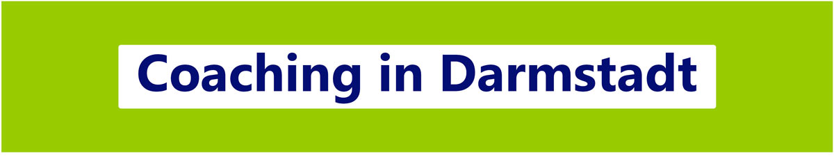 Coaching in Darmstadt und Coaching