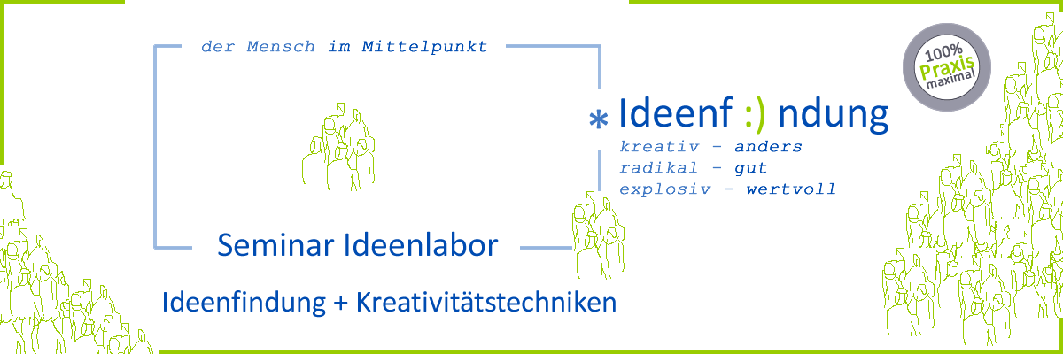 Seminar Ideenlabor - Ideenfindung Kreativitätstechniken